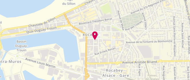 Plan de BOCQUIER Bertrand, 10 Boulevard Villebois Mareuil, 35400 Saint-Malo