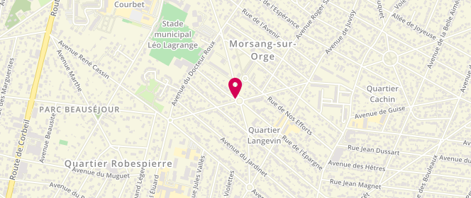 Plan de FINOT Jean Marc, 23 d'Avenue de l'Épargne, 91390 Morsang-sur-Orge