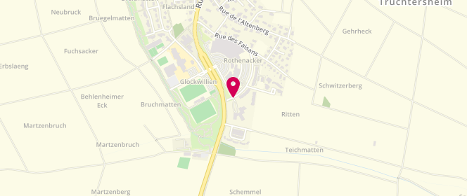 Plan de ICHIR-LEHN Safia, 4 Rue de la Gendarmerie, 67370 Truchtersheim