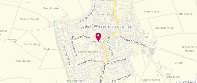 Plan de SCHELLINGER Agathe, 24 Rue du Feu, 67370 Truchtersheim