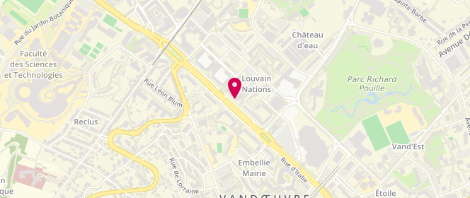 Plan de DA COSTA Severino, 13 Rue du Luxembourg, 54500 Vandœuvre-lès-Nancy