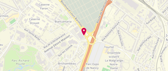 Plan de WATELET Claire, 9 Boulevard Louis Barthou, 54500 Vandœuvre-lès-Nancy