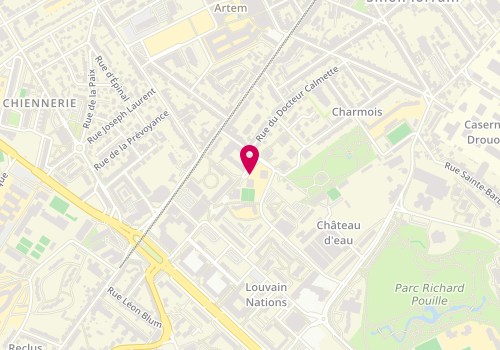 Plan de LÉONARD Catherine, 1 Rue du Charmois, 54500 Vandœuvre-lès-Nancy