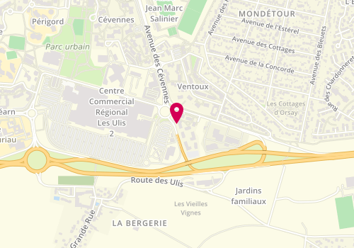 Plan de MINIOU Véronique, 4 Avenue de Provence, 91940 Les Ulis