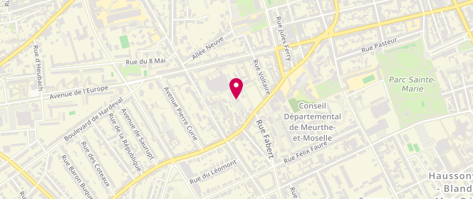 Plan de GISONNI Vincent, 61 Bis Avenue de la Libération, 54520 Laxou