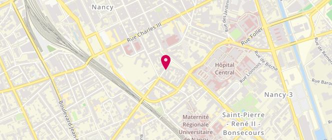 Plan de VOINOT Gérard, 5 Avenue du Général Leclerc, 54000 Nancy