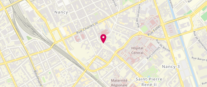 Plan de GONNELLA Raphaël, 5 Bis Place des Vosges, 54000 Nancy