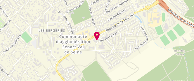 Plan de MACOMBE Yves, 4 Place des 4 Saisons, 91270 Vigneux-sur-Seine
