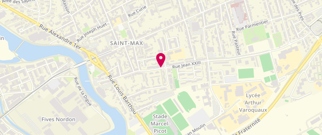 Plan de BACALLA Pascal, Rue Jean Xxiii, 54130 Saint-Max