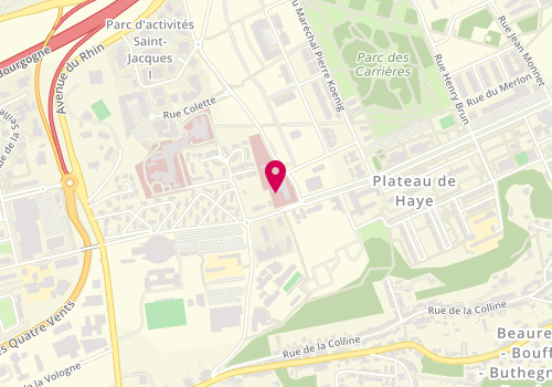 Plan de LOULOU Mahmoud, 95 Rue Ambroise Paré, 54000 Nancy