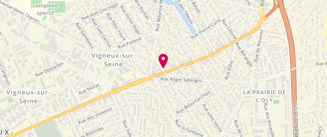 Plan de BERSON Marie Pierre, 67 Rue Victor Hugo, 91270 Vigneux-sur-Seine