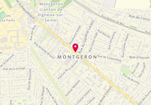 Plan de BERTHON Jean Pascal, 95 Bis Avenue de la République, 91230 Montgeron