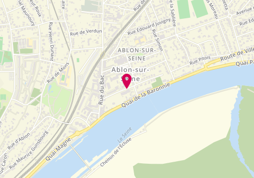 Plan de OHAYON Gilbert, 12 Rue Saint Georges, 94480 Ablon-sur-Seine