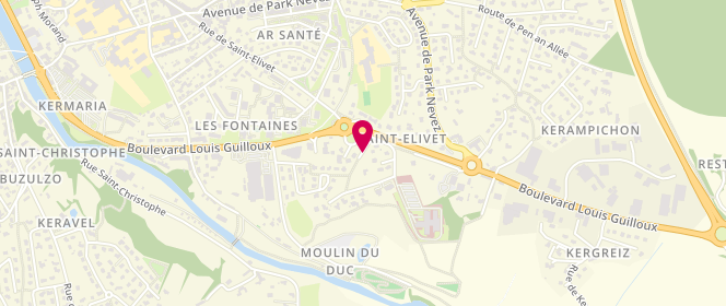 Plan de LEBAILLIF Stéphane, Rue du Dr Jacques Feuillu, 22303 Lannion