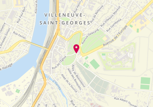Plan de BANTSIMBA Jonas, 1 Avenue Rey, 94190 Villeneuve-Saint-Georges