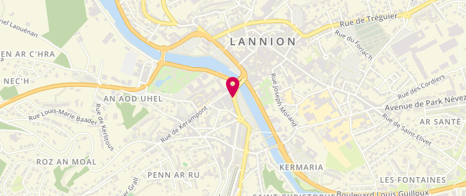 Plan de OPREA Emilia, 8 Avenue du General de Gaulle, 22300 Lannion