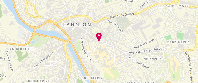 Plan de HEREN Patrick, 32 Rue Jean Savidan, 22300 Lannion