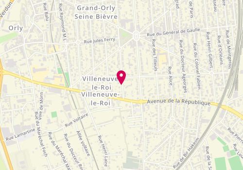 Plan de MOKADDEM Djamel, 7 Bis Rue Serge Voyer, 94290 Villeneuve-le-Roi