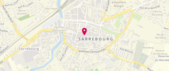 Plan de GERARD André, 41 Grand Rue, 57400 Sarrebourg