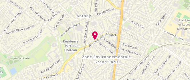 Plan de BENHAROUN David, 32 Avenue Jean Monnet, 92160 Antony
