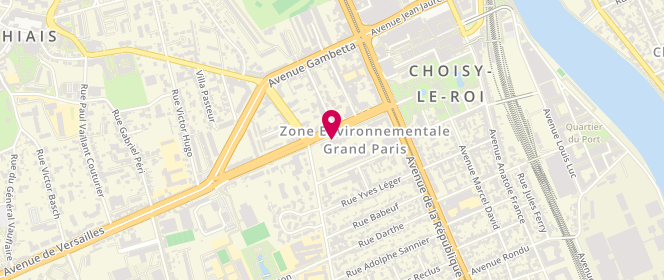 Plan de Cabinet Medical, 29 Avenue du Général Leclerc, 94600 Choisy-le-Roi