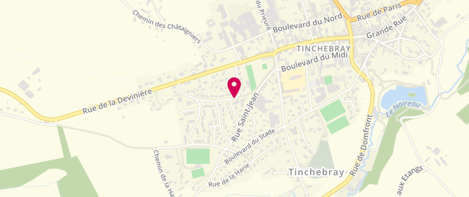 Plan de SAUVE Lucie, 13 Rue de la Resistance, 61800 Tinchebray-Bocage