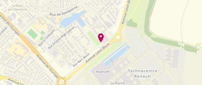 Plan de STERN Bénédicte, 15 Rue André Leroi Gourhan, 78280 Guyancourt