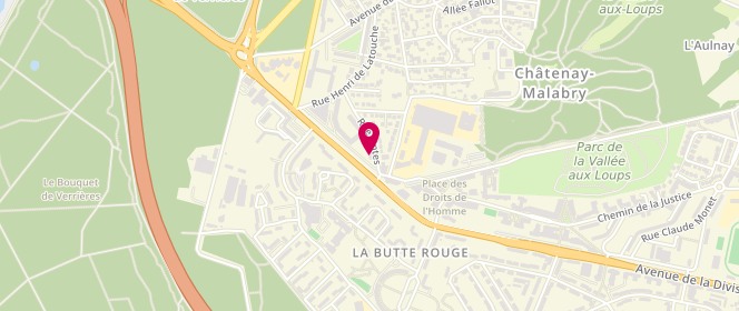 Plan de HUBERT Pascale, 422 Avenue de la Division Leclerc, 92290 Châtenay-Malabry