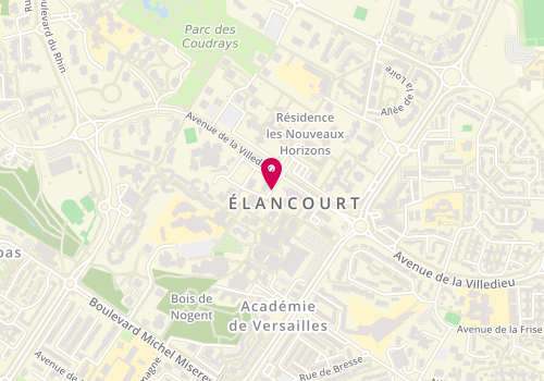 Plan de OLLIVIER-ECCHER Annaïg, 5 Place du General de Gaulle, 78990 Élancourt