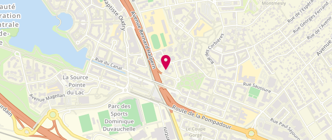 Plan de GAUBERT-DAHAN Marie-Line, 1 Rue Madame de Sevigne, 94000 Créteil