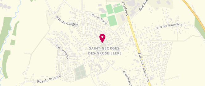Plan de LALIZEL Patrick, 3 Rue du Jardin, 61100 Saint-Georges-des-Groseillers