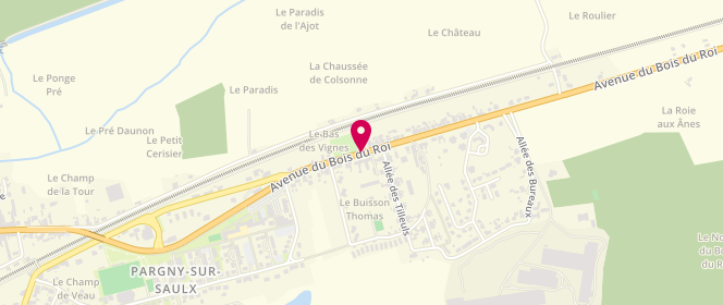 Plan de SOARE Délia Cristiana, 92 Avenue du Bois du Roi, 51340 Pargny-sur-Saulx