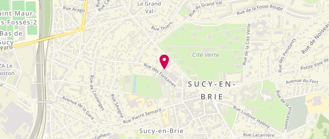 Plan de LE Roux Anne, 9 Place du Clos Pacy, 94370 Sucy-en-Brie