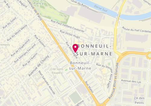 Plan de ROVEKAMP Caroline, 7 Rue des Ecoles, 94380 Bonneuil-sur-Marne