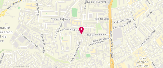 Plan de NASSAU Jean-Marie, 88 Rue Auguste Delaune, 94800 Villejuif