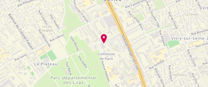 Plan de ROUAH David, 31 Avenue de la Commune de Paris, 94400 Vitry-sur-Seine