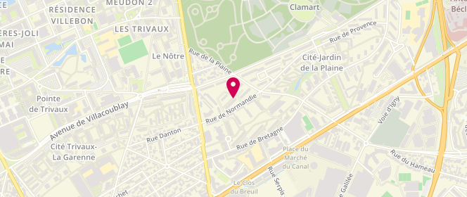 Plan de TOMBARELLO Carmelo, 5 Rue de Lorraine, 92140 Clamart