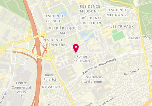 Plan de DEVATINE Patricia, 6 Rue de la Pierre Aux Moines, 92360 Meudon