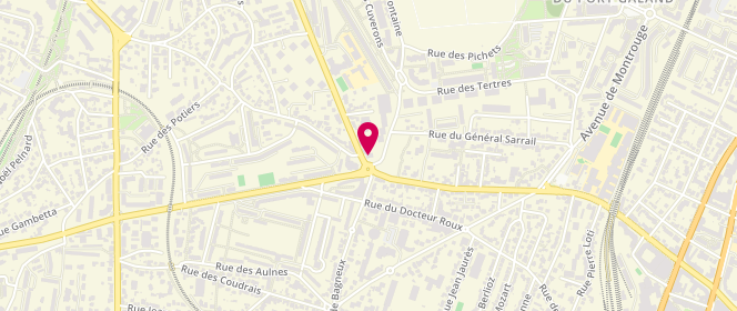 Plan de LEFEBVRE Laurène, 201 Bis Avenue du Maréchal Foch, 92220 Bagneux