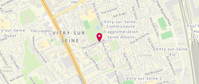 Plan de DESAISSEMENT Michel, 85 Rue Camille Groult, 94400 Vitry-sur-Seine