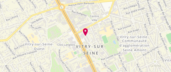 Plan de NGUYEN Viet, 42 Rue Clément Perrot, 94400 Vitry-sur-Seine