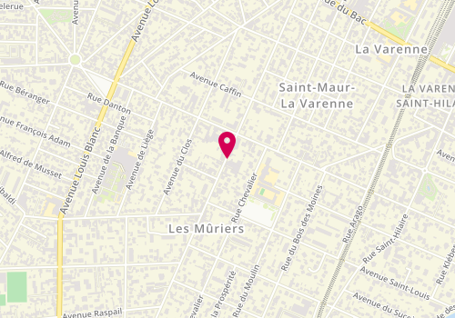 Plan de IORGA Ruxandra, 39 Bis Avenue de Bonneuil, 94100 Saint-Maur-des-Fossés