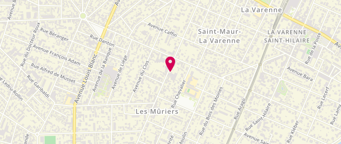 Plan de BROCART Laura, 39 Bis Avenue de Bonneuil, 94210 Saint-Maur-des-Fossés