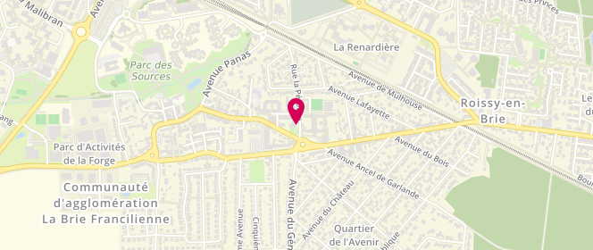 Plan de BENSAID Albert, 1 Rue la Pérouse, 77680 Roissy-en-Brie