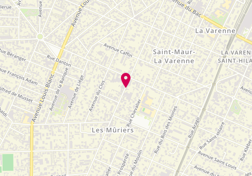 Plan de HENNI-MOSTEFA Mohammed, 39 Avenue de Bonneuil, 94210 Saint-Maur-des-Fossés