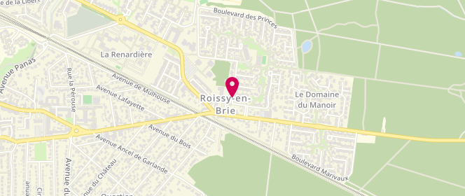 Plan de GROS Laurent, 6 Avenue du Maréchal Joffre, 77680 Roissy-en-Brie