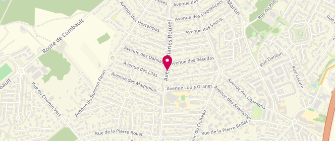 Plan de TANQUERELLE Bruno, 73 Avenue Charles Rouxel, 77340 Pontault-Combault