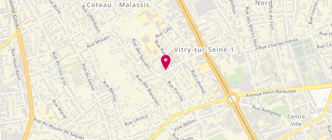 Plan de Kettal Taregh, 12 Rue des Noriets, 94408 Vitry-sur-Seine