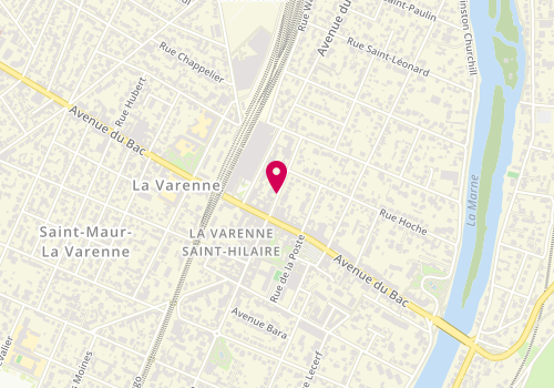 Plan de LESAGE Anne-Carole, 7 Bis Avenue de Balzac, 94210 Saint-Maur-des-Fossés