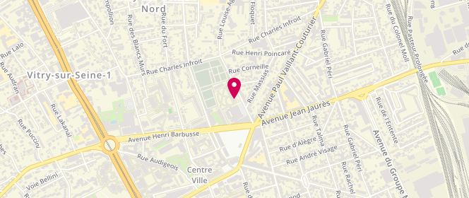 Plan de SVAY Monique, 19 Rue Louise Aglaé Crette, 94400 Vitry-sur-Seine